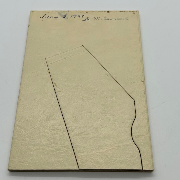 Vintage 1945 Prayer Card Framed Holy Mary - Picture 4 of 8